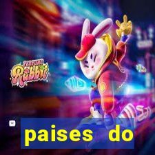 paises do hemisferio norte